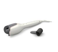 Philips Auto Curler Serie 8000, arricciacapelli con tecnologia MoistureProtect, 27 diverse opzioni di styling, bianco, modello BHB878/00