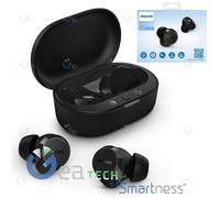 PHILIPS AURICOLARI BLUETOOTH CUFFIE TRUE WIRELESS IN EAR TAT1209BK NERO