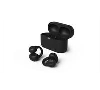 PHILIPS TAQ2000BK auricolari ear-cuff True Wireless open-ear Multipoint Bluetooth - 28 ore di riproduzione, Ricarica tascabile, Chiamate chiare per spostamenti ed allenamento - Nero