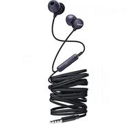 Philips Auricolari SHE2405BK/00 Auricolari In Ear (microfono incorporato, driver da 8,6 mm, 3 tipi di cappuccio, corpo traslucido, cavo da 1,2 m) Nero