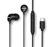 Philips Auricolari USB-C con cavo, microfono e vestibilità in-ear | Driver da 10 mm, connettore USB C digitale, tappi in silicone di 3 dimensioni, cavo da 1,2 m, 20-20.000 Hz, 32 ohm