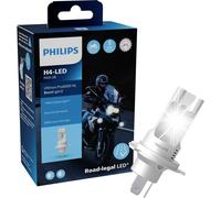 Philips Ultinon Pro6000 Boost gen2 Direct-fit Moto H4-LED, lampadina LED omologata*, fino al 300% di luminosità in più**, 5.800K