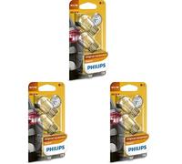 Philips automotive lighting 12066B2 Vision W21 - Set 2 lampadine per luci segnaletiche 5W, 440 lm, Pacco da 3