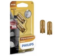 WY5W Lampadine Alogene PHILIPS Vision 12396NAB2 Interni e segnalazione Set