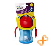 Philips Avent a Prova di Perdita Tazza Con Curva Paglia 200 ML 6 Mesi+ Lavatrice