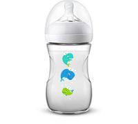 Philips Avent Biberon Natural 260ml decorato con balene