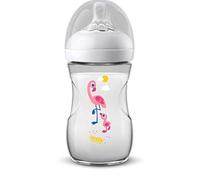 Philips Avent Biberon Natural anti-colica, 260ml, Fenicotteri SCF070/21