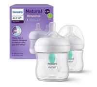 Philips Avent Biberon Natural Response - 2 biberon da 125 ml con valvola Airfree