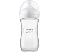 Philips AVENT BIBERON NATURAL RESPONSE IN VETRO DA 240ML TETTARELLA FLUSSO 3