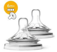 Philips Avent Classic+ Tettarelle Neonato 3m+ Veloce Lenta Flusso Var