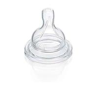 Philips Avent Fast Flow BPA-Free Nipple, 6 Months (4-Pack), (Pack of 1)