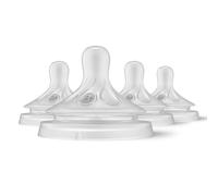 Philips AVENT Natural Response Capezzoli, flusso medio (Flow 3), confezione da 4, SCY963/04