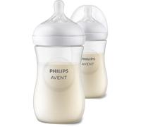 Philips Avent Biberon Natural SCY903/02 con ciuccio reattivo 260 ml 2 pz