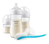 Philips Avent Set biberon e spazzola SCD837/12 Natural Response Basic