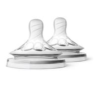Philips Avent Natural SCF657/27 tettarella per biberon First Flow 0 m 2 pz