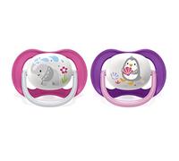 Philips Avent SCF080/08 Ciuccio Ultra Air (6-18 mesi) Ragazza