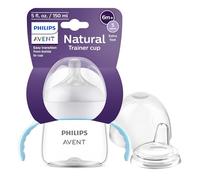 Philips AVENT SCF263/01 - Tazza con capezzolo naturale e beccuccio morbido, trasparente, 141,7 g, confezione da 1