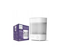 PHILIPS Avent SCF291/00 Sterilizzatore a vapore capacità, 6 biberon, tettarelle e accessori, design modulare - bianco