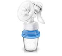 Philips Avent SCF330/13 Tiralatte Manuale - 3 Vasetti conservazione Latte e Tettarella Natural