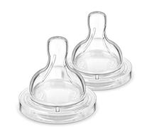 Philips Avent SCF632/27-2 Tettarelle Classic+ Flusso Lento (2 fori), 1m+