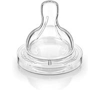 Philips Avent SCF633/27-2 Tettarelle Classic+ Flusso Medio (3 fori), 3m+