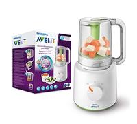 Philips Avent SCF870/20 EasyPappa - Cuocipappa Multifunzione 2 in 1, Cuoci a Vapore e Frulla