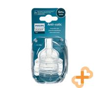 Philips Avent Silicone Teat Anti-colica Da 6 Mesi SCY764/02 2 Pz