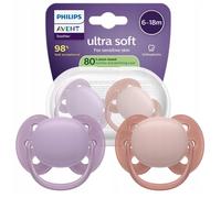 Philips Avent Soother Soft 6-18 m - 2 pezzi