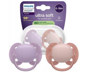Philips Avent Soother Soft 6-18 m - 2 pezzi