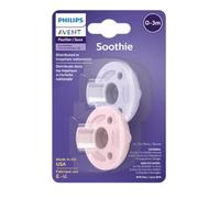 Philips Avent Soothie Pacifier, 0-3 mesi, rosa/viola - by Philips AVENT