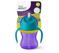 Philips Avent Tazza Sippy Per Bambini E Neonati, Senza BPA, 200 Ml, Viola E Blu
