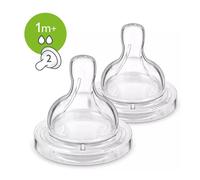 Philips Avent - Tettarella Anti-Colic Flusso Lento in Silicone 1m+, 2 tettarelle