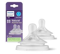 Philips AVENT Natural Response SCY961/02 Tettarella 0m, Flusso 1, 2 pezzi