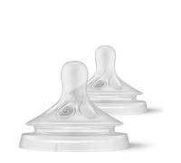 Tettarelle a risposta naturale 6m+ - set di 2 tettarelle senza bpa - philips avent