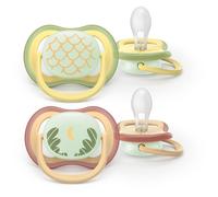 Philips Avent Ultra Air Day&Night SCF376/27 0-6m ciuccio Neutral 2 pz