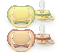 Philips Avent Ultra Air SCF087/07 0-6m ciuccio Neutral 2 pz