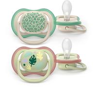 Philips Avent Ultra Air SCF087/17 6-18m ciuccio Neutral 2 pz