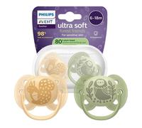 Philips Avent Ultra Soft Soother 6-18 m - 2 pezzi