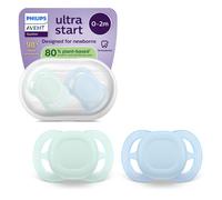 Philips Avent Ultra Start Ciuccio - Design ortodontico, per neonati, tettarella