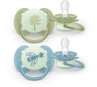 Philips Avent Ultrasoft Night SCF094/05 18+m ciuccio Neutral 2 pz