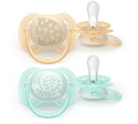 Philips Avent Ciuccio Ultra Soft 0-6 mesi - 2 pezzi