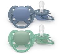 Philips Avent Ultrasoft SCF091/42 6-18 m ciuccio Boy 2 pz