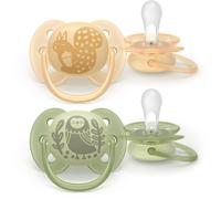 Philips Avent Ultrasoft SCF091/46 6-18 m ciuccio Neutral 2 pz