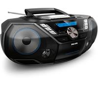Philips AZB798T/12 impianto stereo portatile Analogico e digitale 12 W DAB, DAB+, FM Nero Riproduzione MP3