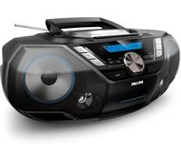 Philips AZB798T/12 impianto stereo portatile Analogico e digitale 12 W DAB, DAB+, FM Nero Riproduzione MP3