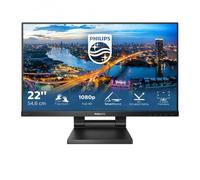 Philips B Line 222B1TC/00 Monitor PC 54,6 cm (21.5") 1920 x 1080 Pixel Full HD LED Touch screen Nero