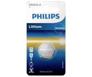Philips Batteria a bottone CR 2025 3 V 1 pz. Litio Minicells