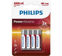 Philips - batteria alcaline aaa lr03 blister*4
