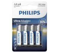16 PHILIPS Ultra Alcalino Aa batteries Mignon Lr6 1.5V blister 4Bl Exp 2031 New