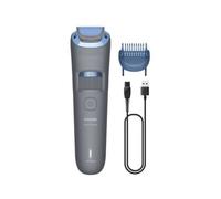 Philips Beard Trimmer 3000 Series - Rifinitura barba con lame con punta arrotondata - BT3615/15